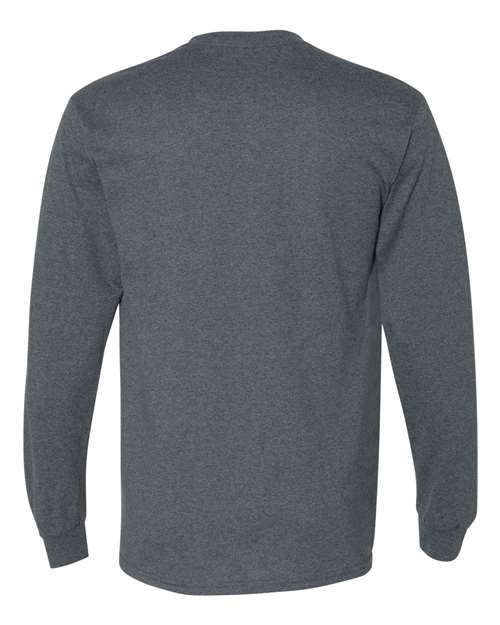 Gildan - Long Sleeve DryBlend® T-Shirt - 8400 (Dark Heather)