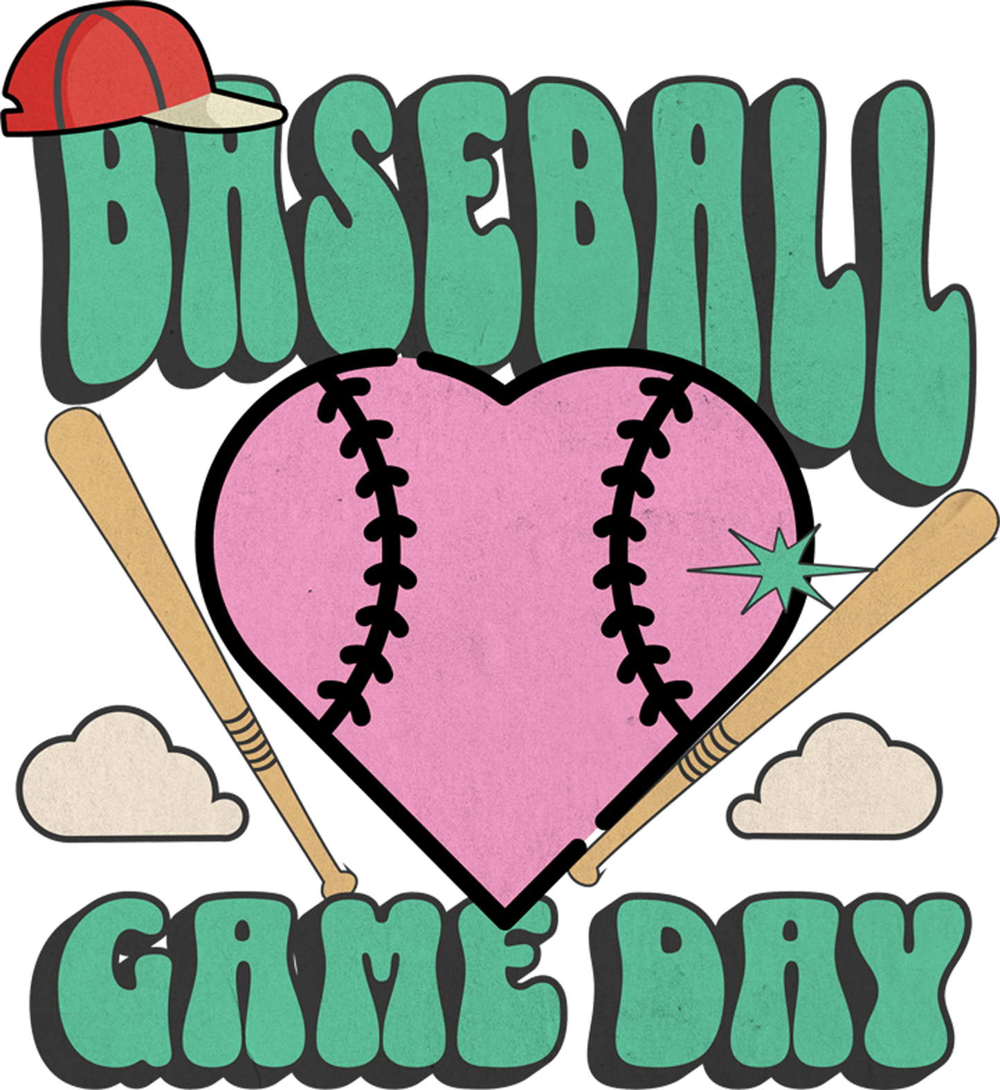 DTF Transfer - Baseball Game Day (BBALL15)