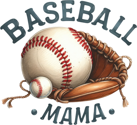 DTF Transfer - Baseball Mama (BBALL2)