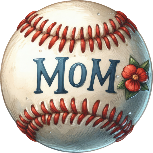 DTF Transfer - Mom Baseball (BBALL3)