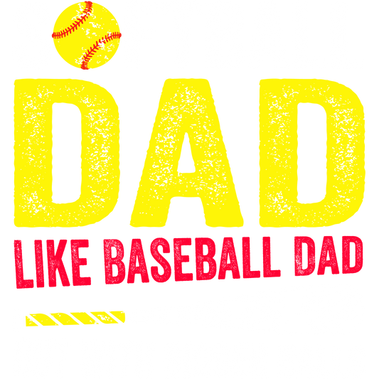 DTF Transfer - Softball Dad (BBALL36)
