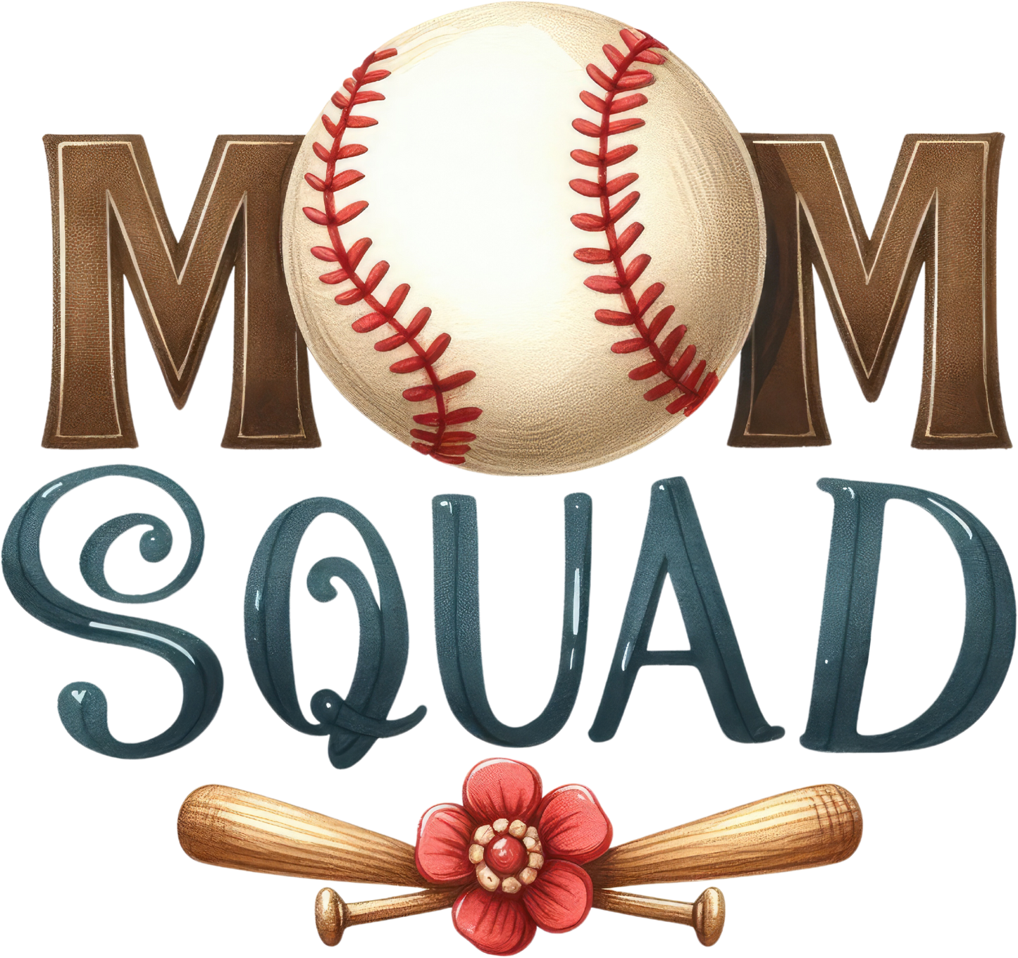 DTF Transfer - Baseball Mom Squad (BBALL5)
