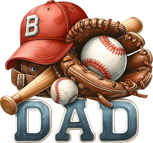 DTF Transfer - Baseball Dad 2 (BBALL7)