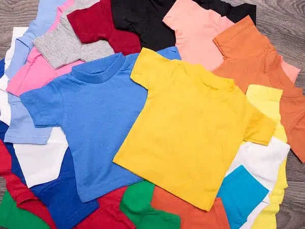 Mini T-Shirt 100% Cotton (Yellow)