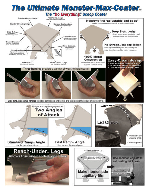 Monster-Max II Scoop Coater