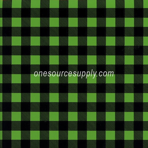 Specialty Materials Thermoflex Fashion Patterns (Buffalo Plaid Green)