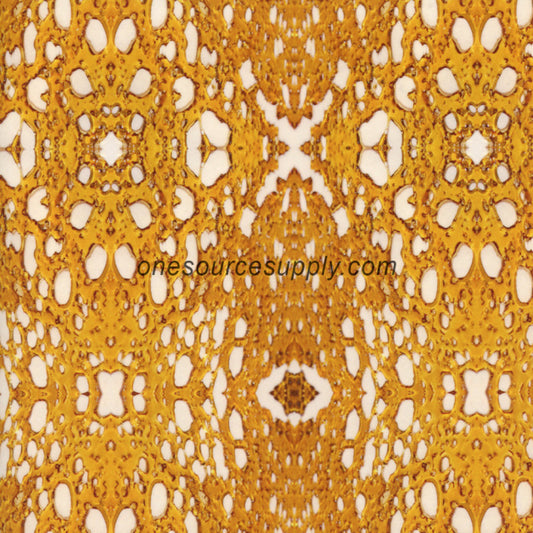 Specialty Materials Thermoflex Fashion Patterns (Gold Melt)