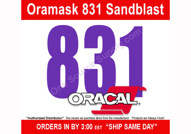 Oracal 831 Oramask Sandblast Film/Mask