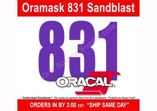 Oracal 831 Oramask Sandblast Film/Mask