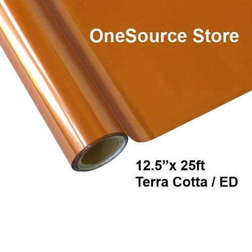 Terra Cotta ED | Foil 12.5"x 25ft