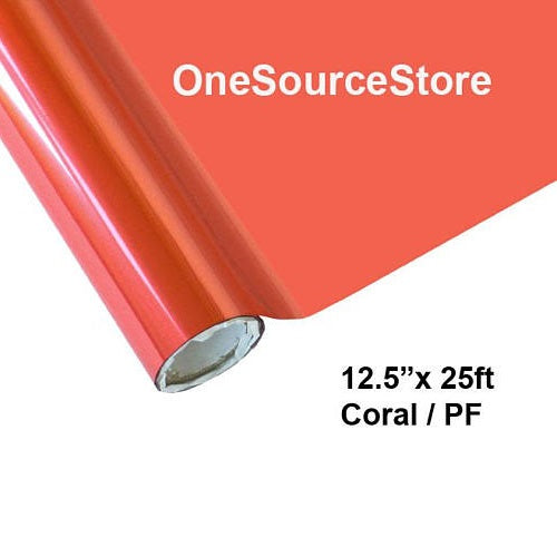 Coral PF | Foil 12.5"x 25ft