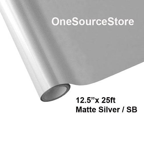 Matte Silver SB | Foil 12.5"x 25ft