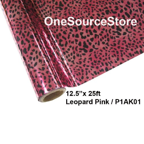 Leopard Pink P1AK01 | Foil 12.5"x 25ft