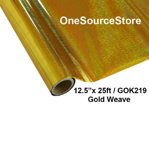 Gold Weave GOK219 | Foil 12.5"x 25ft