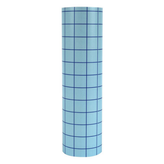 FDC Medium Tack Clear /Blue Grid Rolls