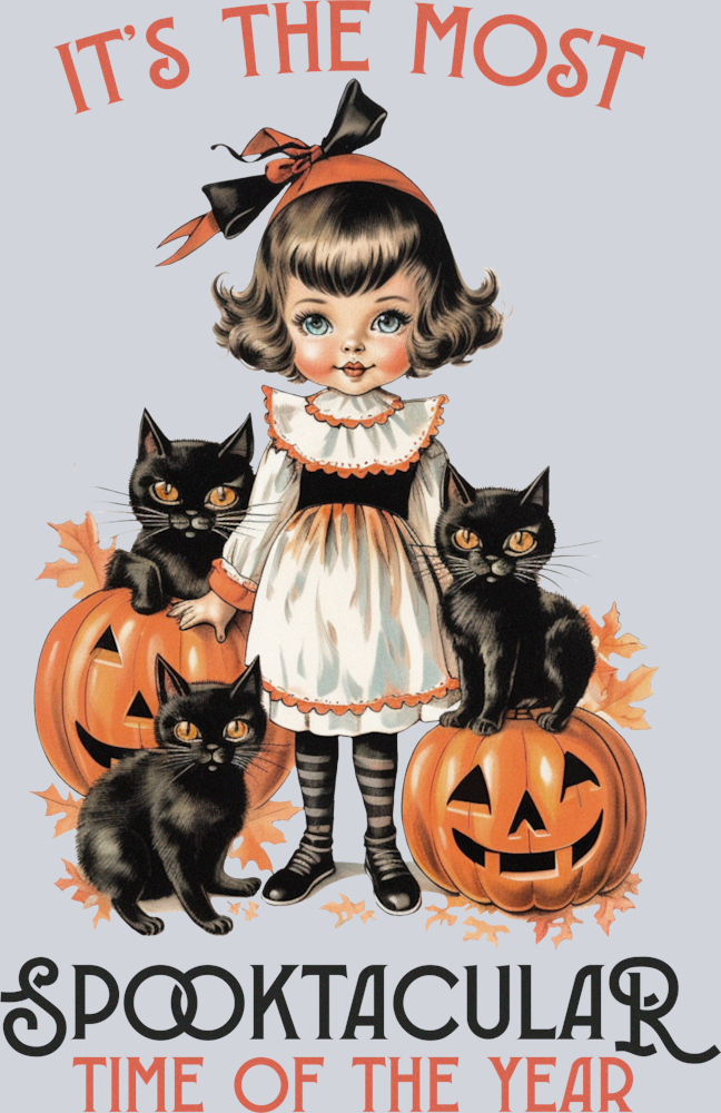 DTF Transfer Halloween - It's the most Spooktacular time of the year