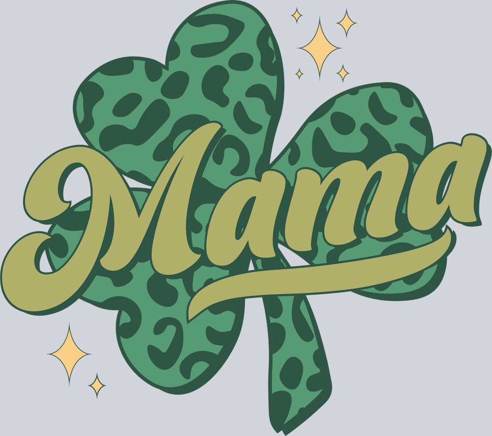 DTF Transfer St. Patrick's Day - Mama