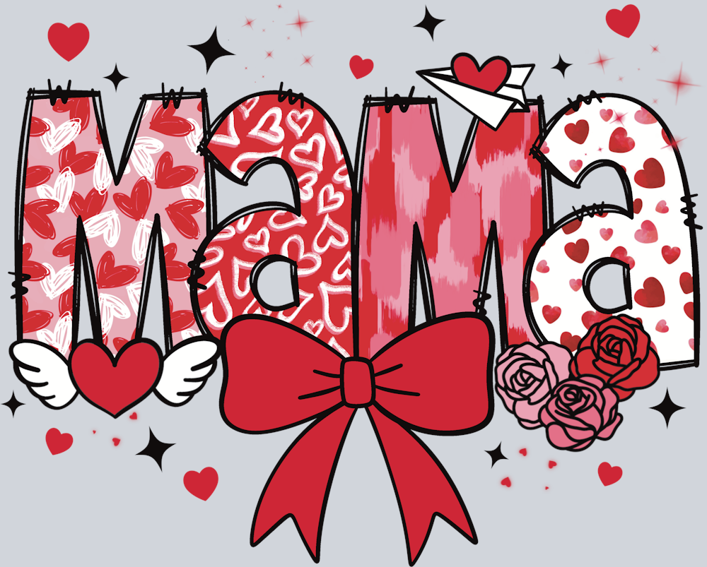 DTF Transfer Valentines - Mama