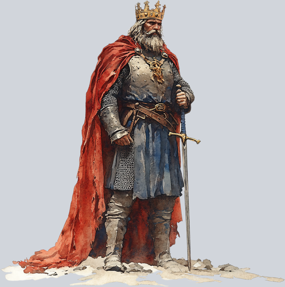 DTF Transfer Medieval - King