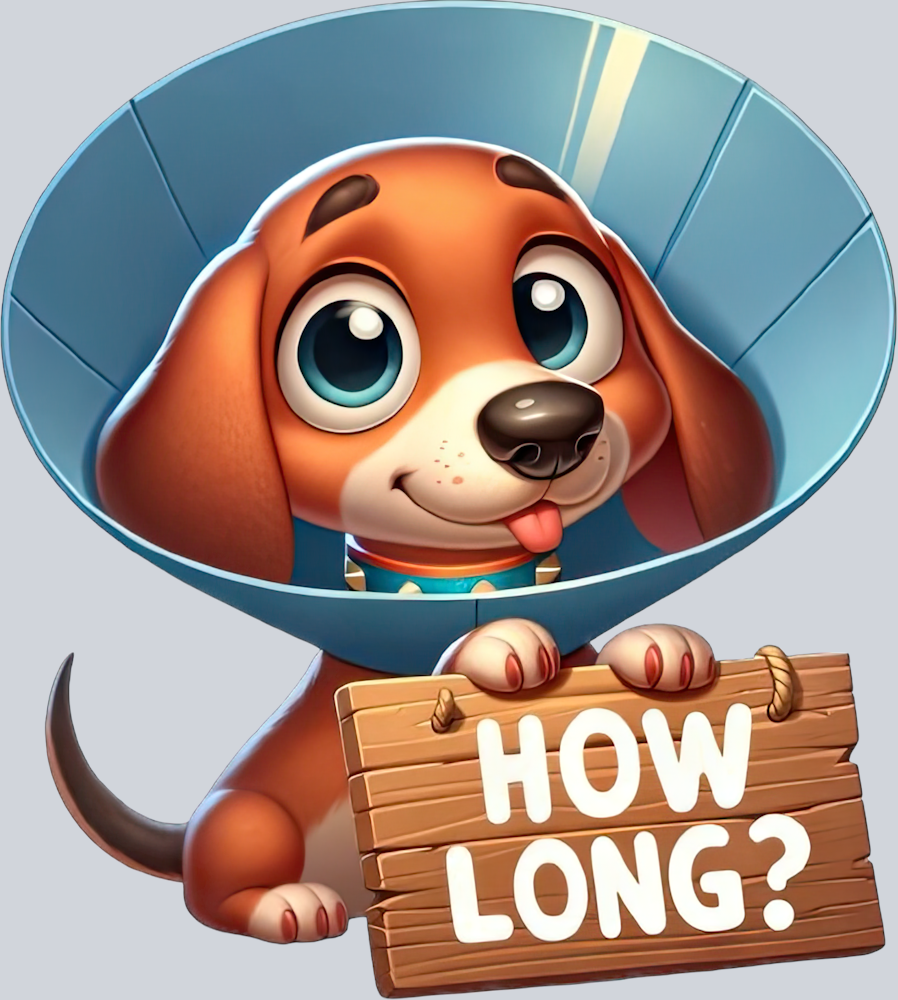 DTF Transfer Dogs - How Long Dachshund