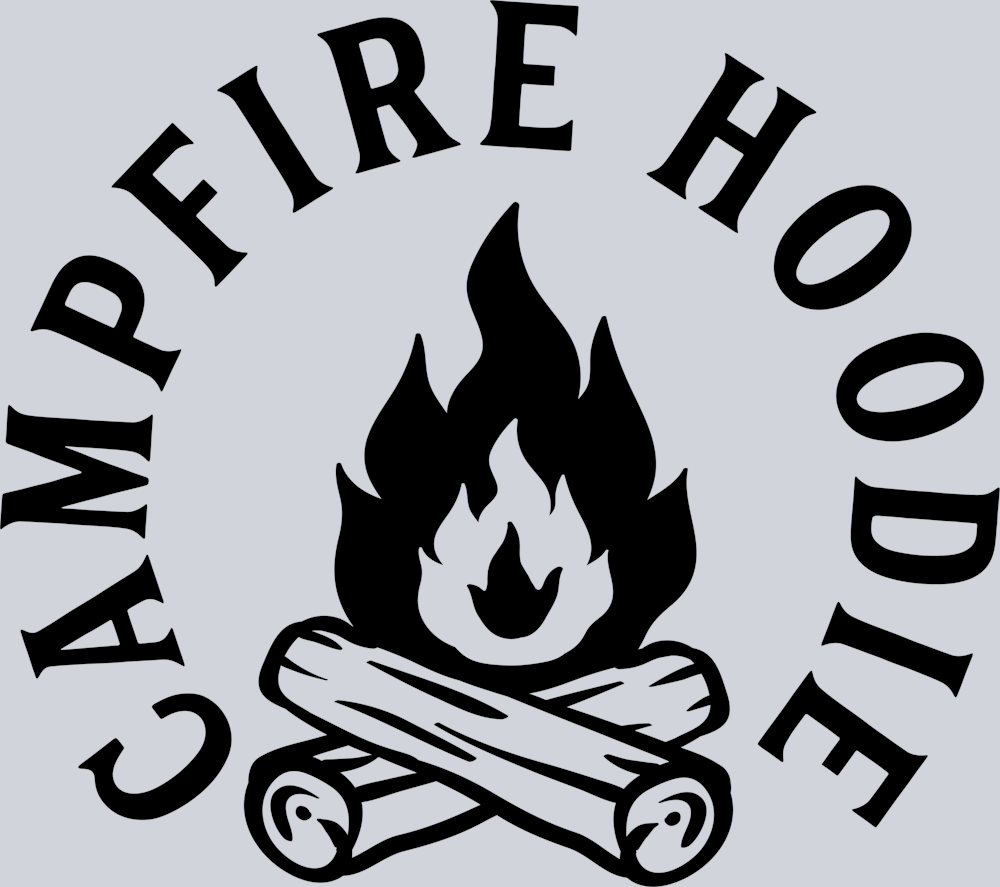 DTF Transfer Camping - Campfire Hoodie