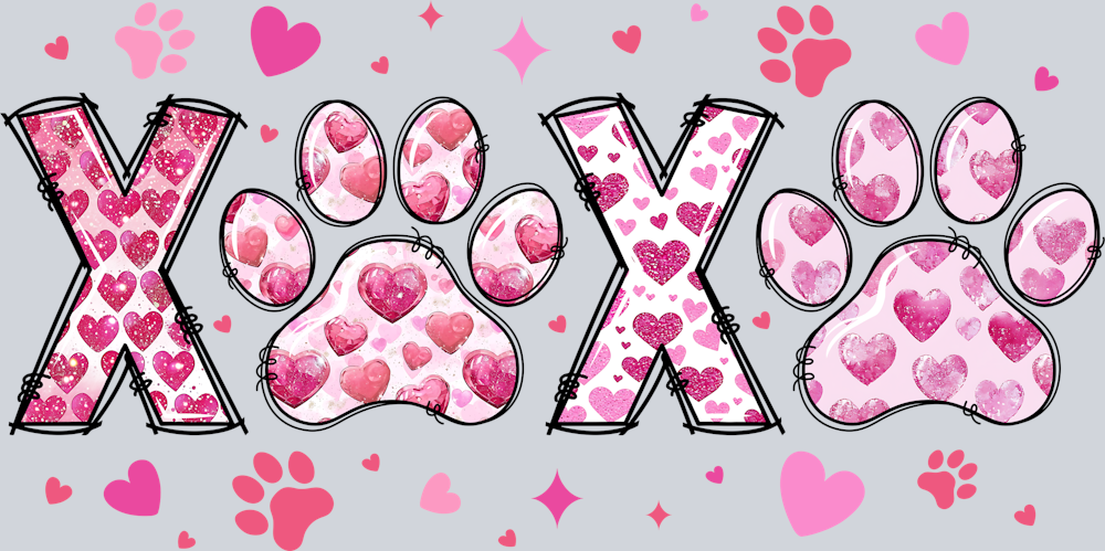 DTF Transfer Valentines - XOXO