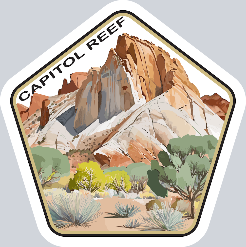 DTF Transfer National Parks - Capitol Reef