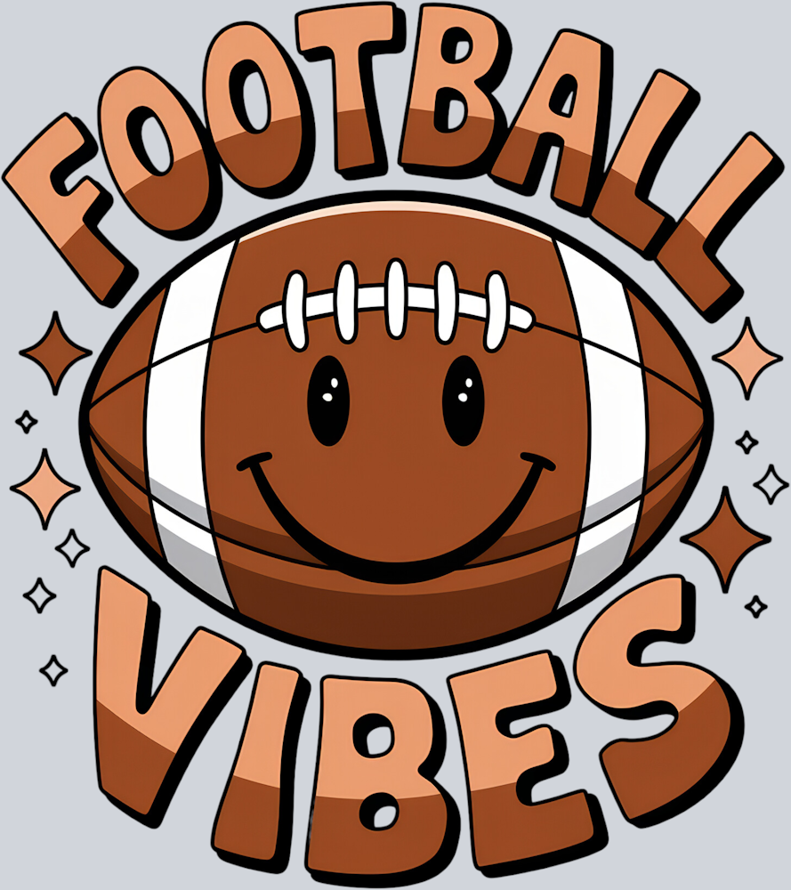 DTF Transfer Football - Football Vibes