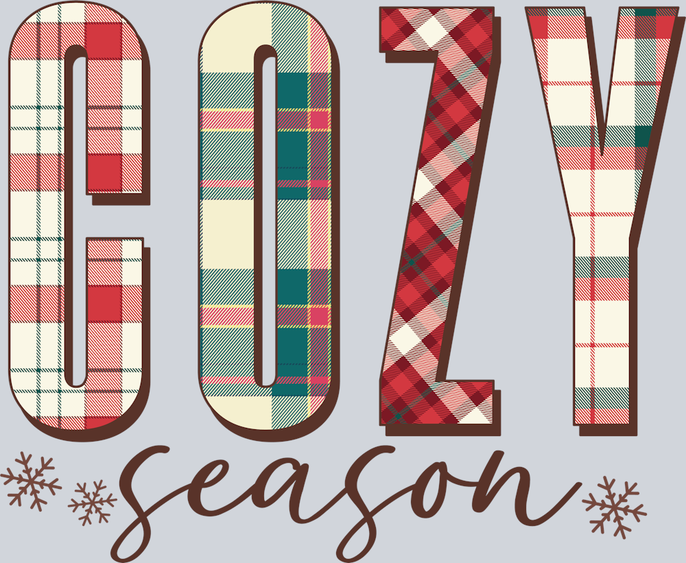 DTF Transfer Christmas - Cozy Season