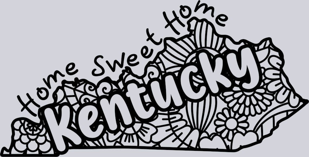 DTF Transfer Kentucky - Home Sweet Home