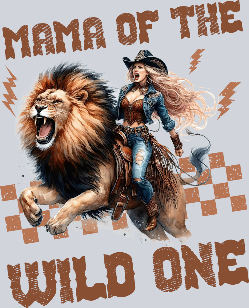 DTF Transfer Western - Mama Of The Wild One