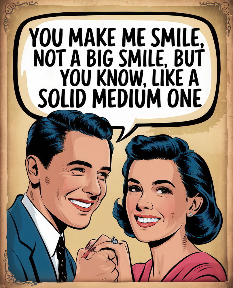 DTF Transfer Valentines - You Make me Smile