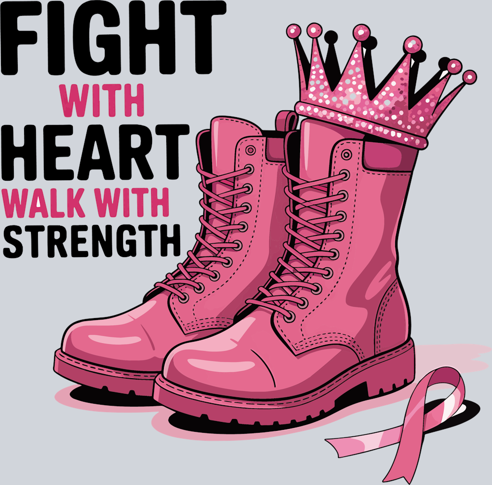 Breast Cancer - Fight with Heart walk with Strength