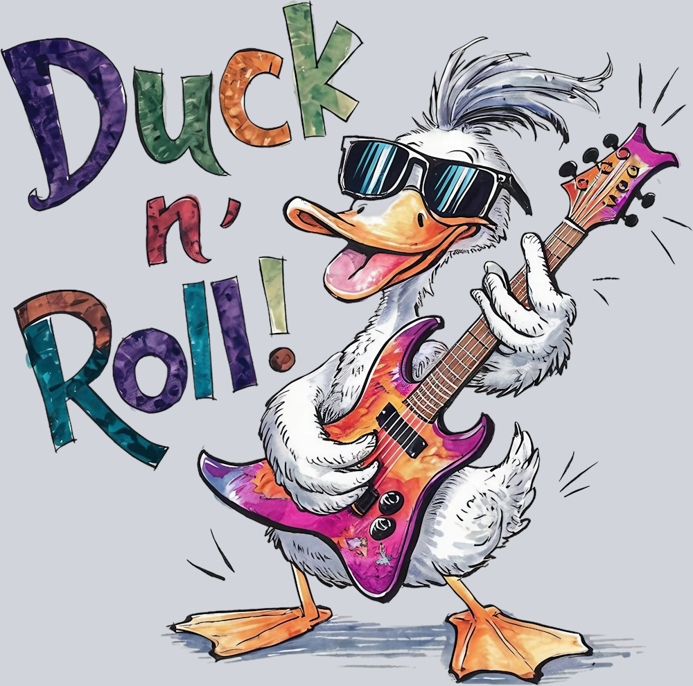 DTF Transfer Fowl - Duck n' Roll