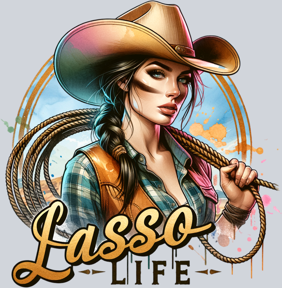 DTF Transfer Western - Lasso Life