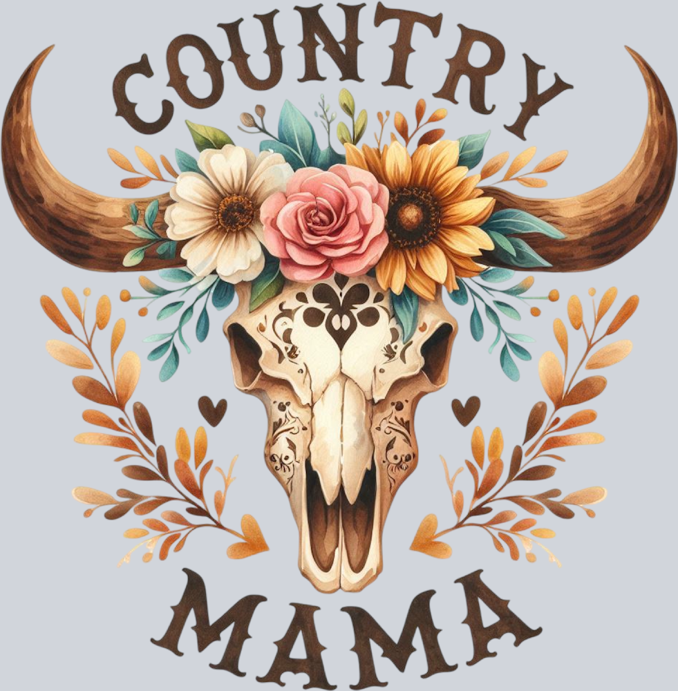 DTF Transfer Western - Country Mama