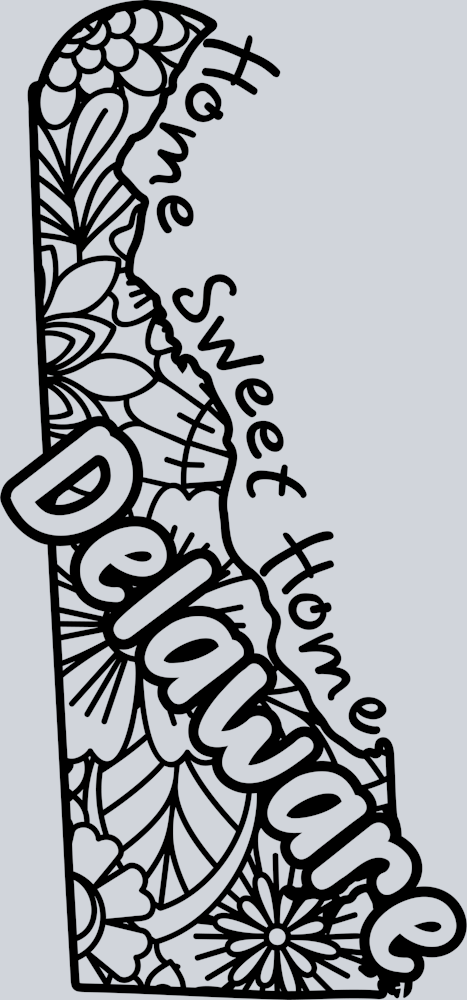 DTF Transfer Delaware - Home Sweet Home