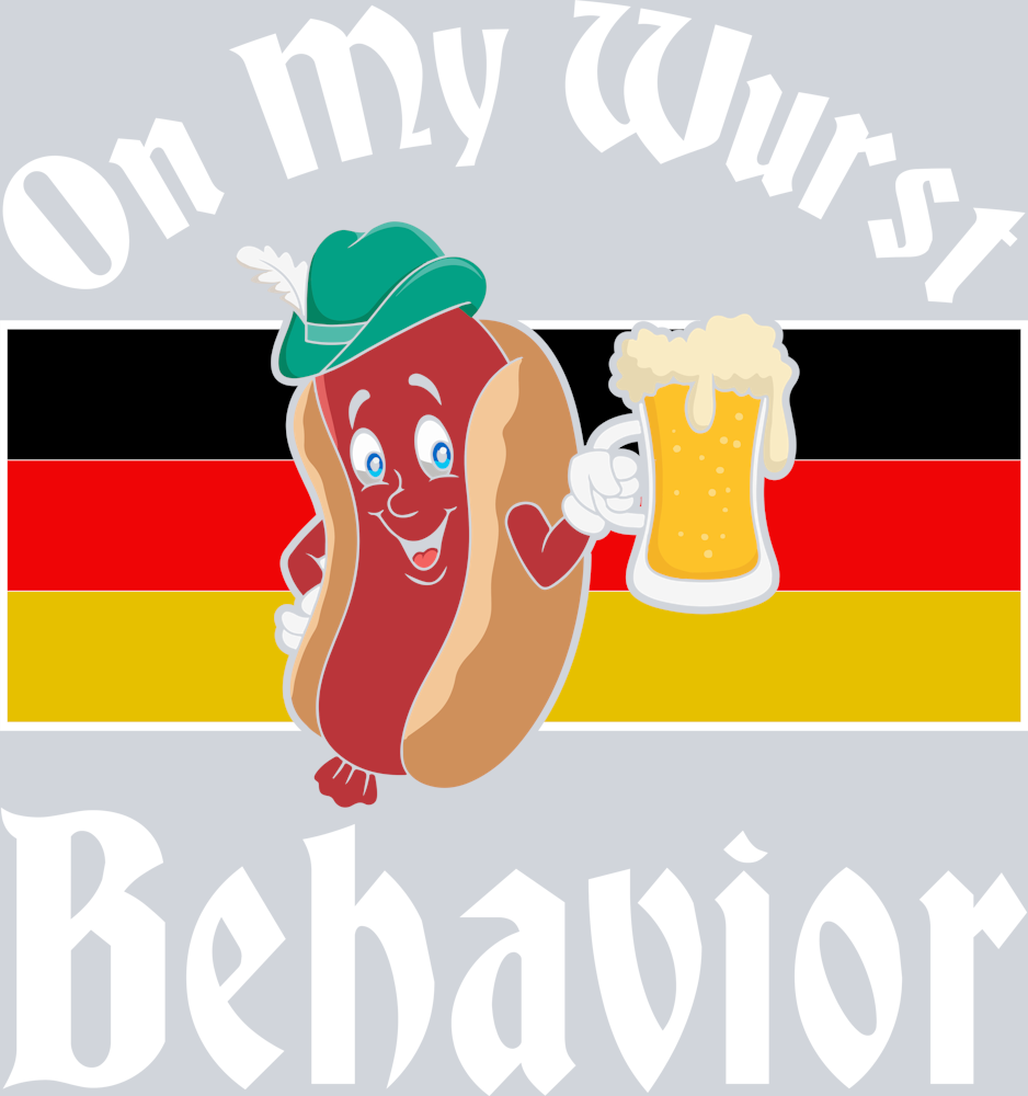 DTF Transfer Oktoberfest - On my Wurst Behavior