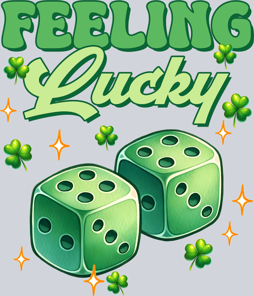 DTF Transfer St. Patrick's Day - Feeling Lucky