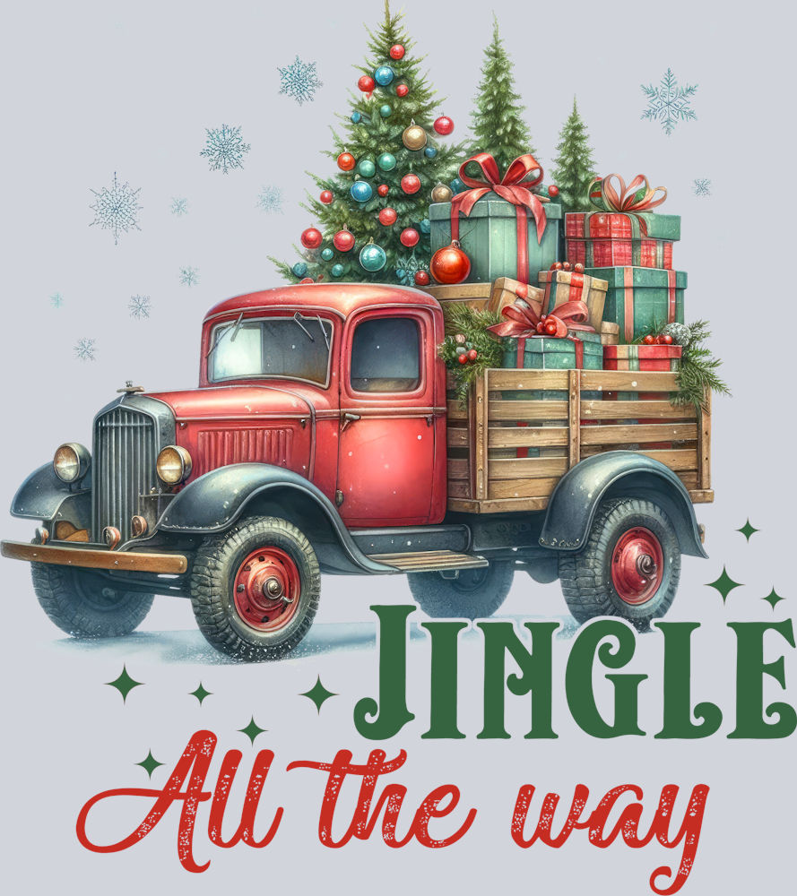 DTF Transfer Christmas - Jingle All the Way