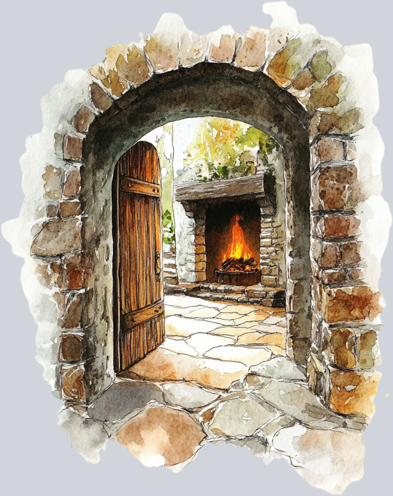 DTF Transfer Medieval - Taverns Gates