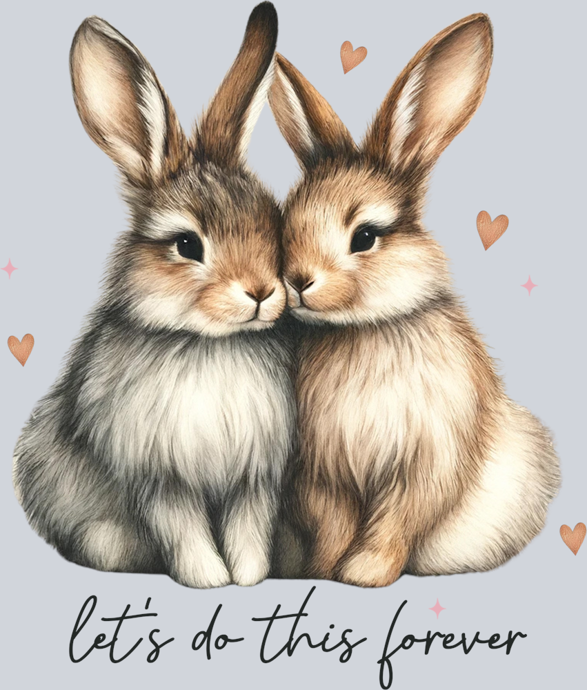 DTF Transfer Easter - Let's do this Forever