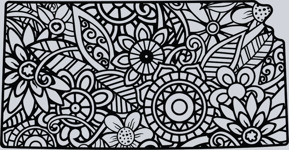 DTF Transfer Kansas - Mandala