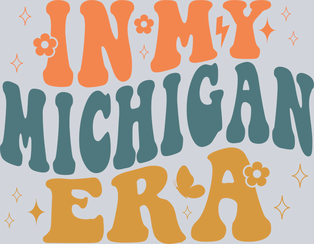 DTF Transfer Michigan - In my Michigan Era