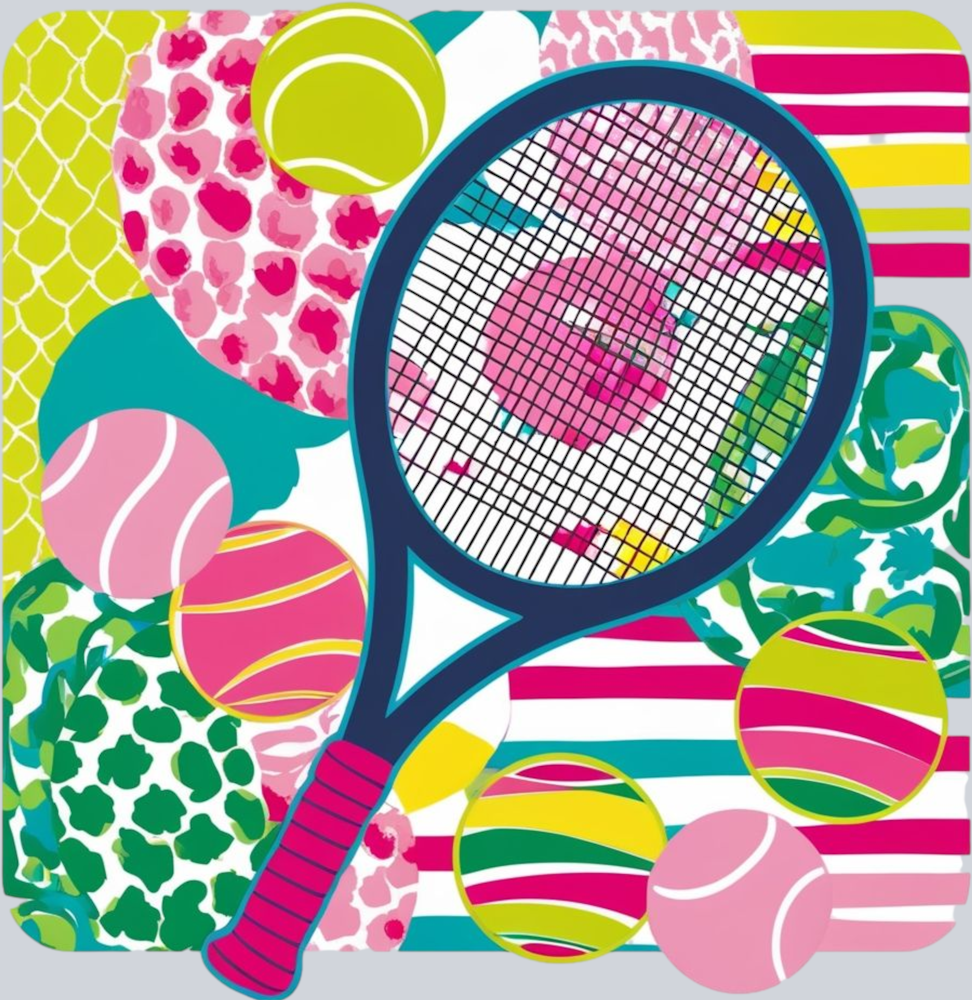 DTF Transfer Tennis - Tennis Girly