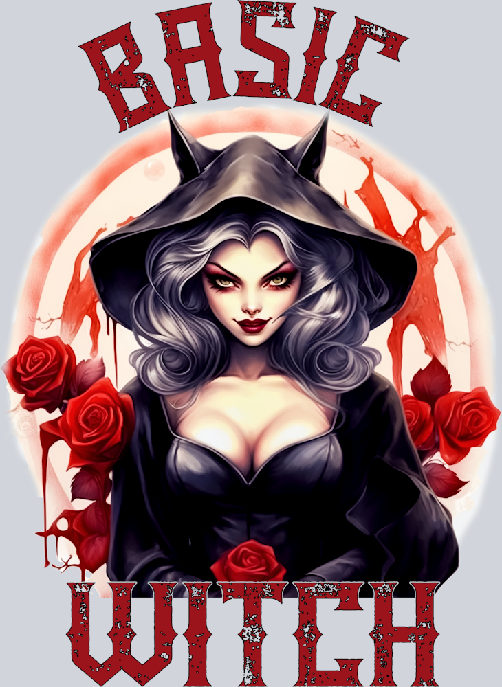 DTF Transfer Halloween - Basic Witch