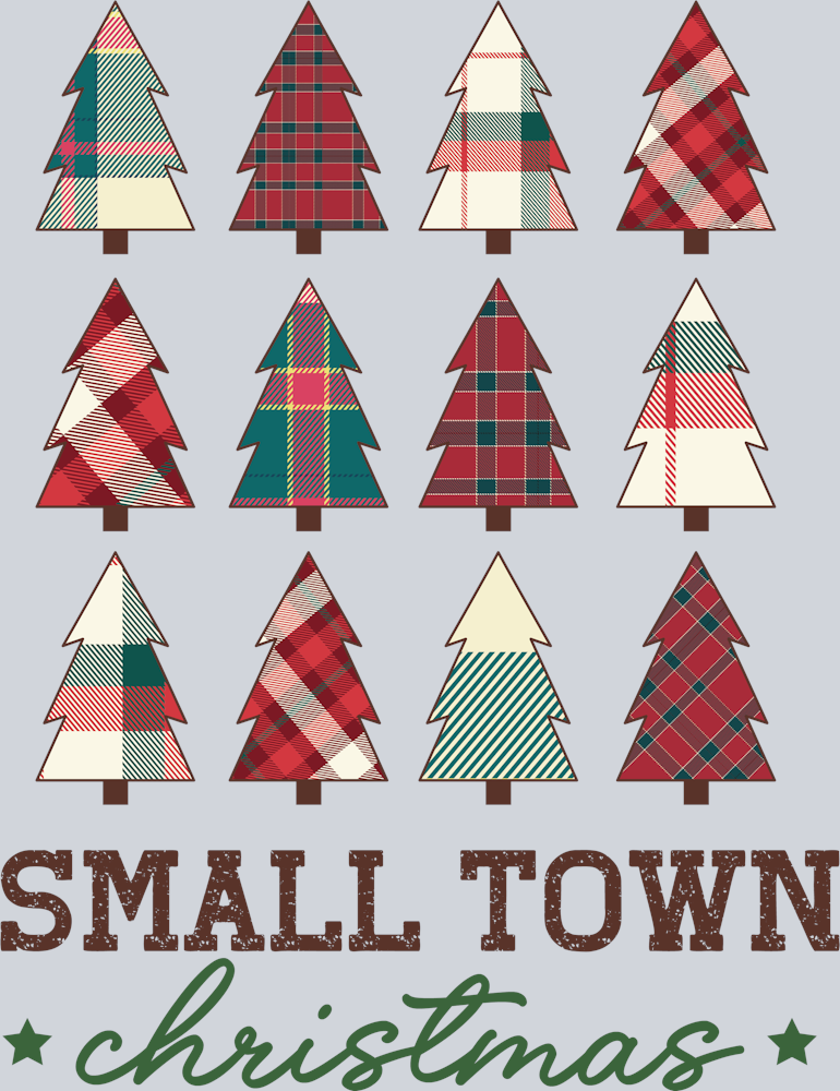 DTF Transfer Christmas - Small Town Christmas