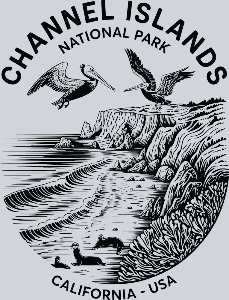 DTF Transfer National Parks - Channel Islands National Park