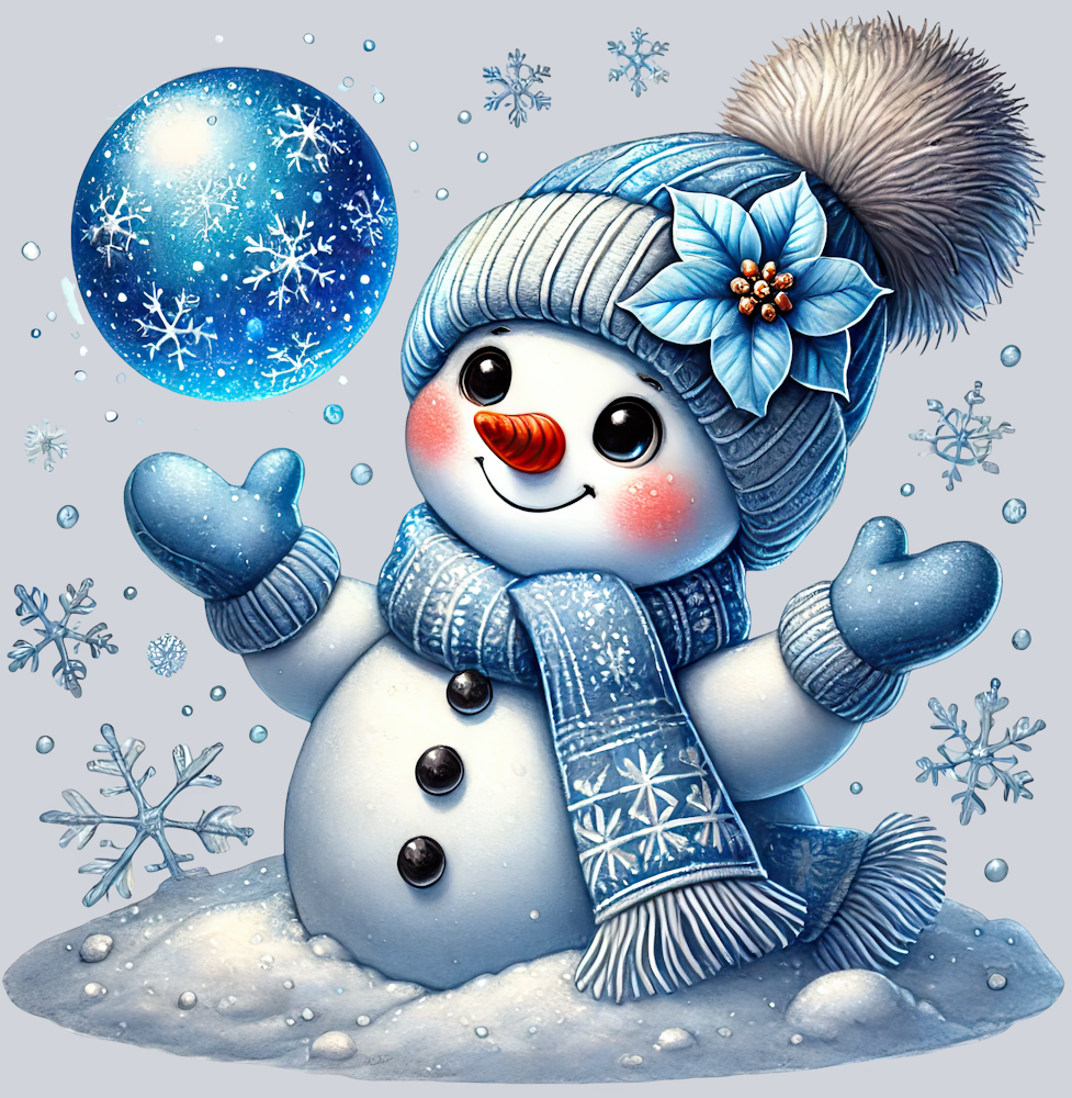 DTF Transfer Christmas - The Snow Master