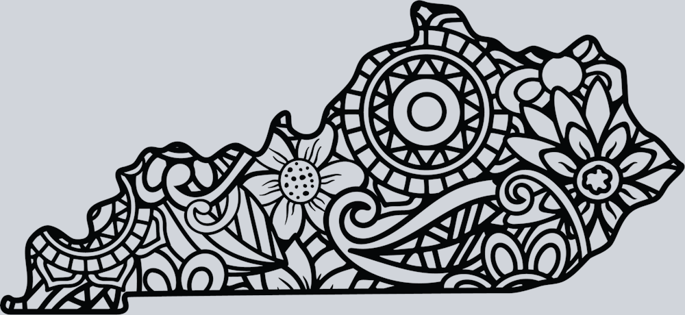 DTF Transfer Kentucky - Mandala
